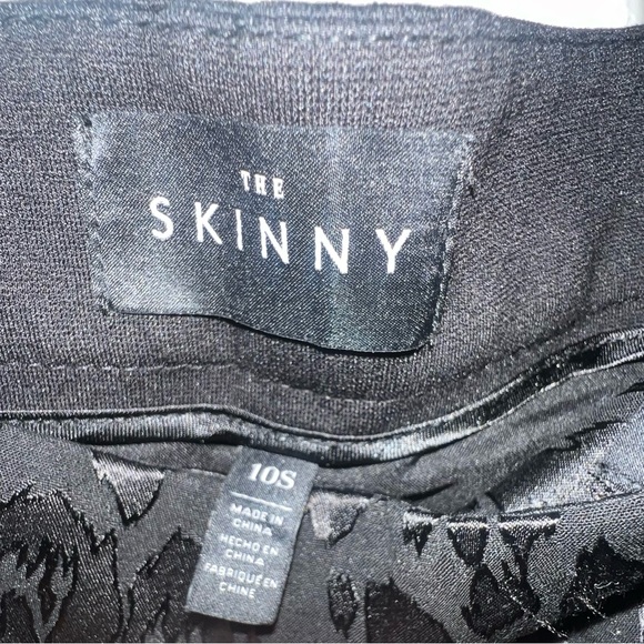 WHITE HOUSE BLACK MARKET WOMEN THE SKINNY PANTS SIZE 10S SIDE ZIPPER/BUTTON NWOT - Picture 3 of 6